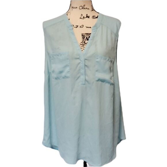 torrid Tops - Torrid sheer dressy/casual sleeveless blouse